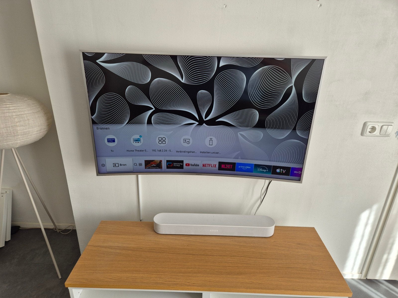Samsung UE49MU6500 Curved Smart TV - 4K UHD, LED, Ophalen of Verzenden, Zo goed als nieuw, Samsung