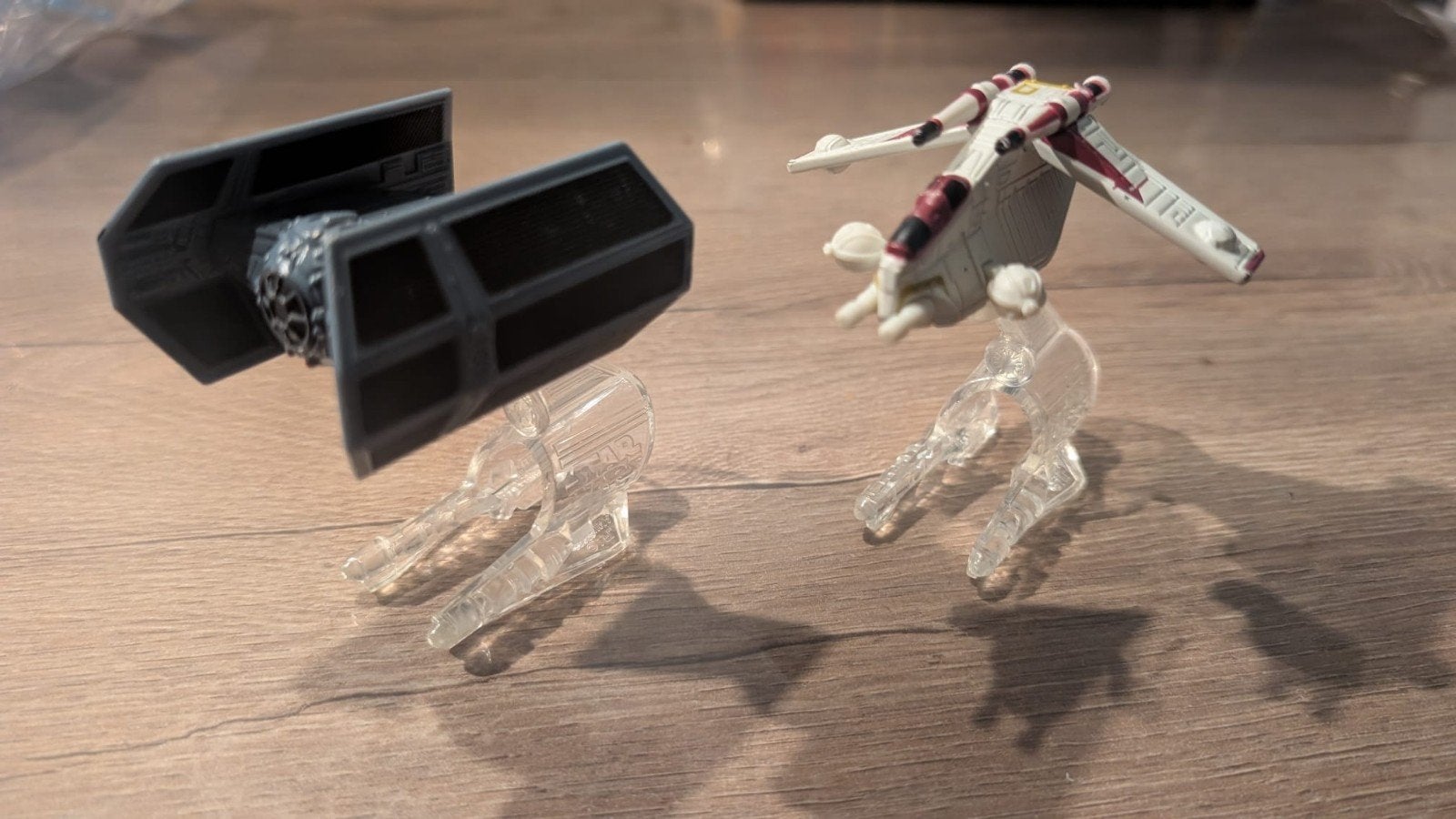 Star Wars Micro Machines: TIE Fighter & A-Wing, Ophalen of Verzenden, Zo goed als nieuw, Jongen of Meisje