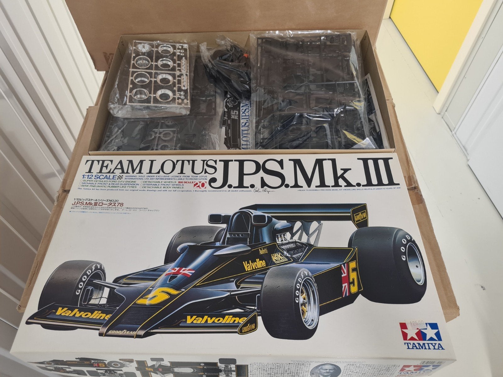 Tamiya big scale, JPS Mk III, nieuw in doos, Auto, Groter dan 1:32, Nieuw, Ophalen of Verzenden