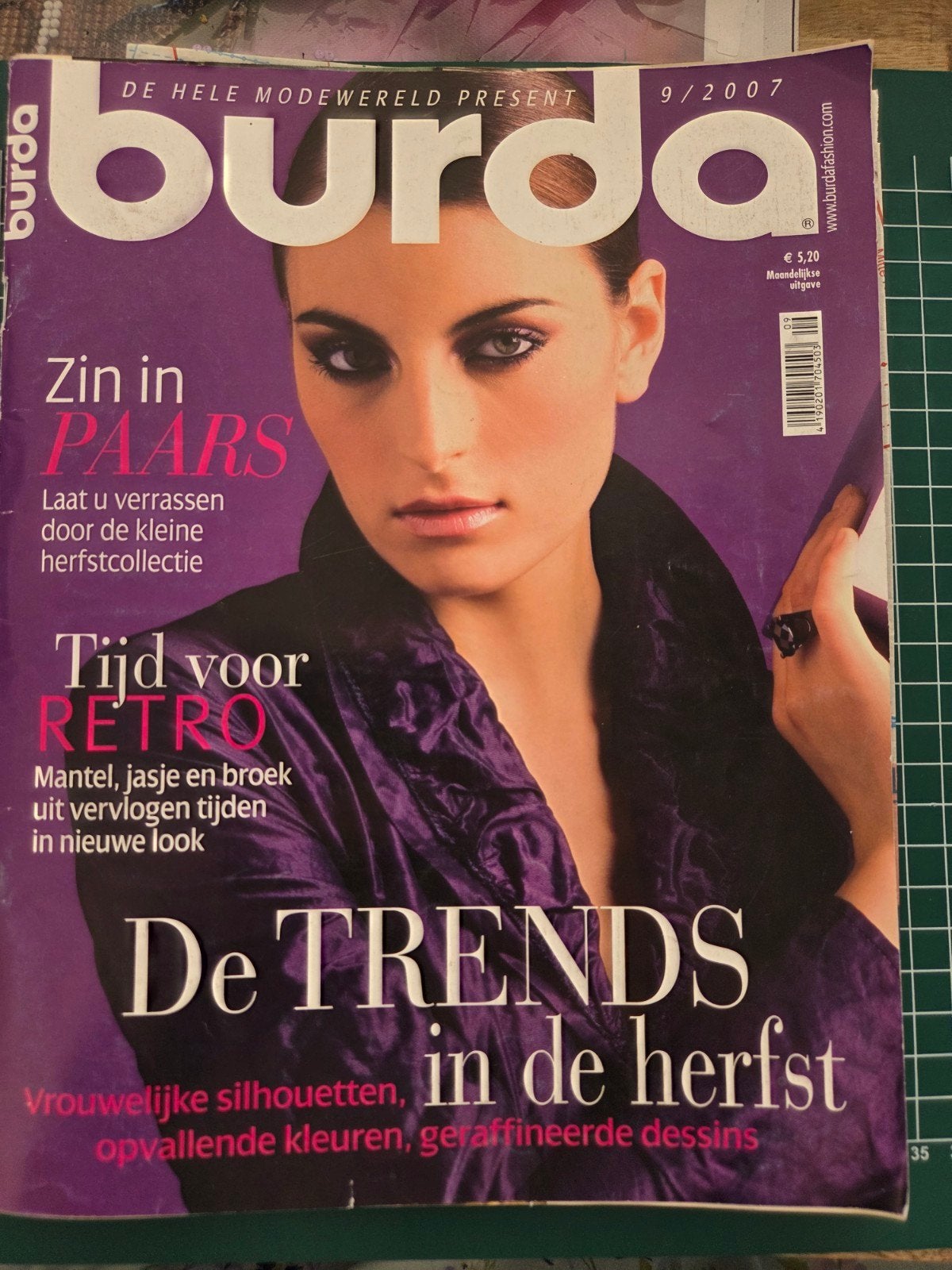 Burda Mode Tijdschrift 9/2007 - Herfsttrends, Overige typen, Vrouw, Zo goed als nieuw, Burda