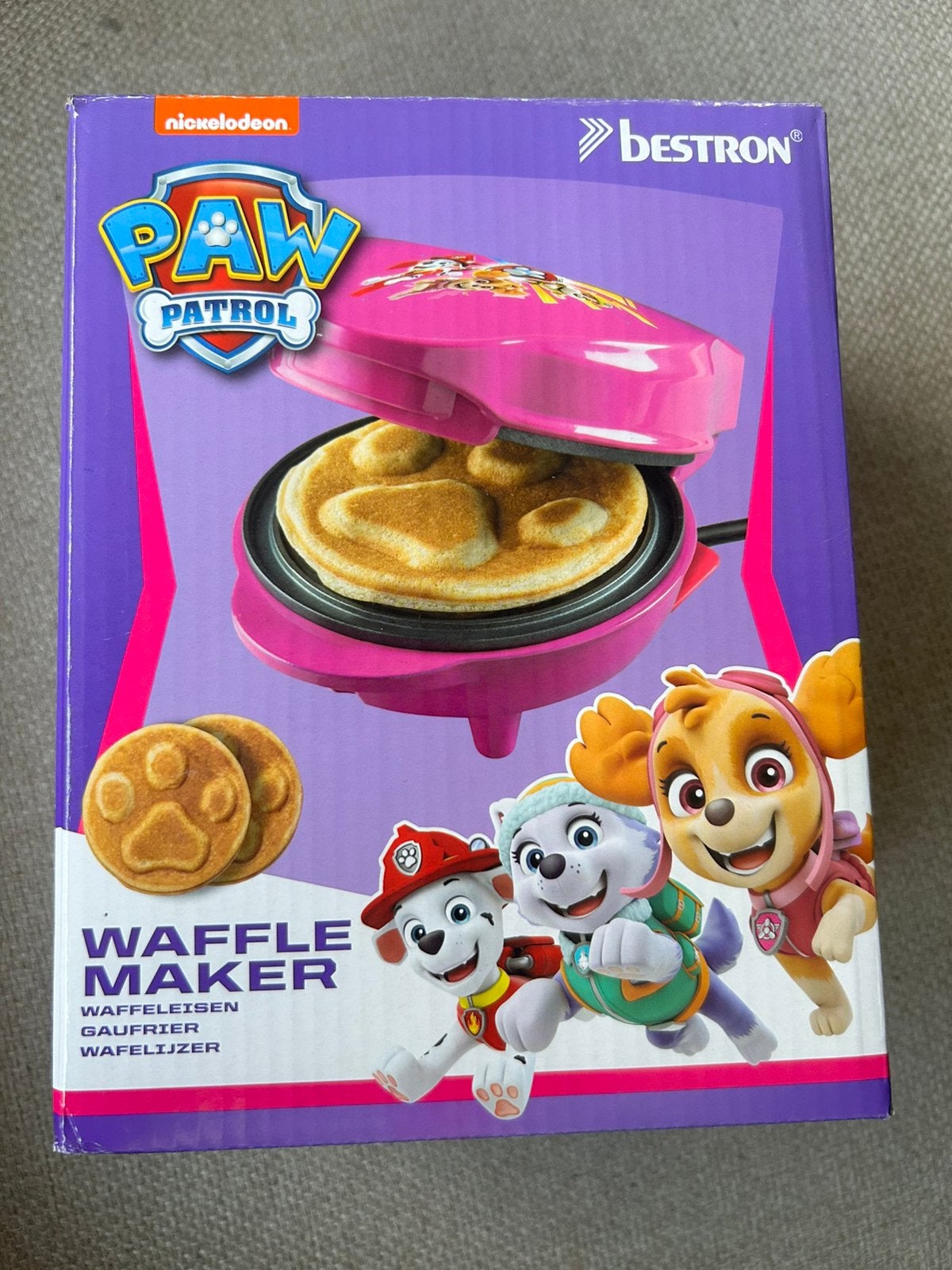 Paw Patrol Waffle Maker – Skye Pink, Ophalen of Verzenden, Nieuw, Roze