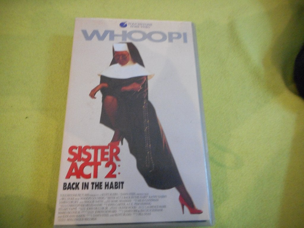 SISTER ACT 2 "Back in the habit" Komedie Klassieker Op VIDEO, Verzenden, Zo goed als nieuw, Komedie, Vanaf 6 jaar