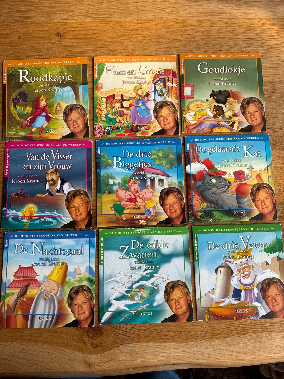17 cd’s De Mooiste Sprookjes van de Wereld - Jeroen Kramer, Ophalen of Verzenden, Zo goed als nieuw
