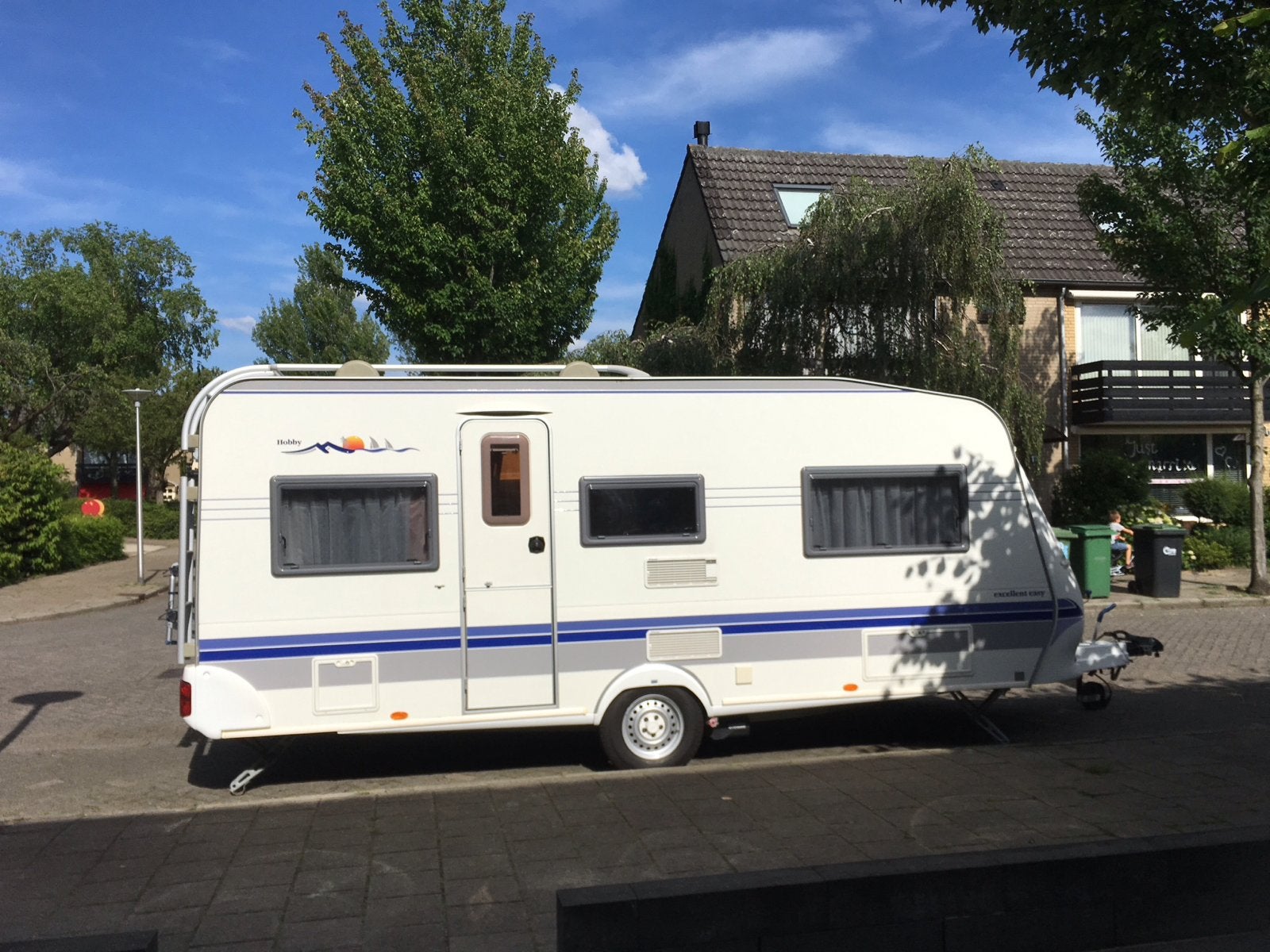 Hobby 495 UL uit 2006 compleet met inboedel, Rondzit, Hobby, Particulier, 4 tot 5 meter
