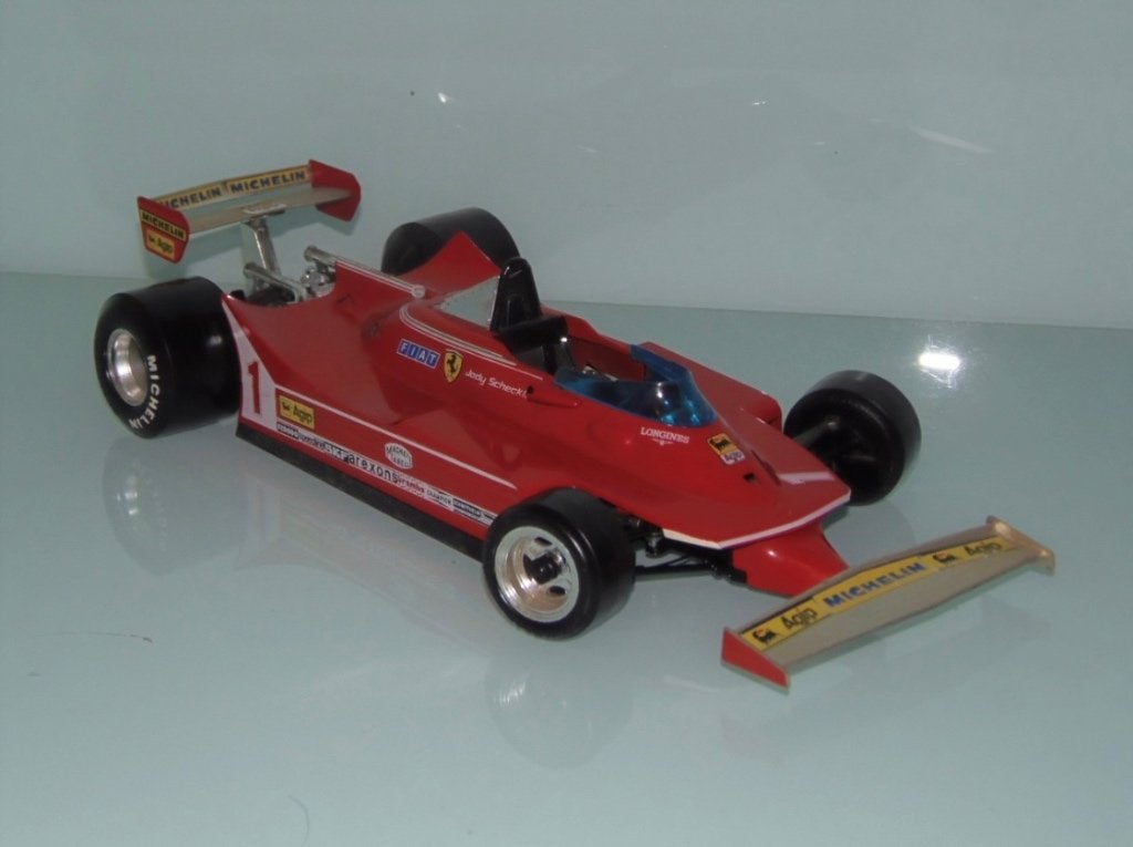 Ferrari 312 t5 1:14 Bburago, Ophalen, Gebruikt, Auto, Bburago