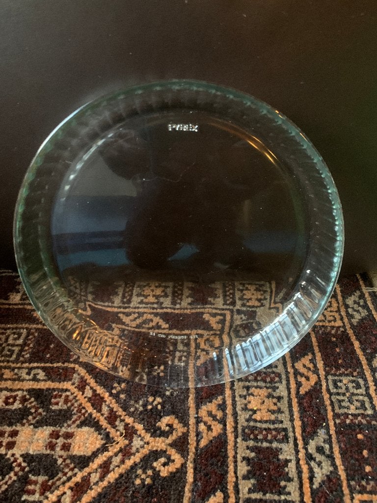 Pyrex Ovenschaal - 24 cm, Ophalen of Verzenden, Gebruikt, Glas
