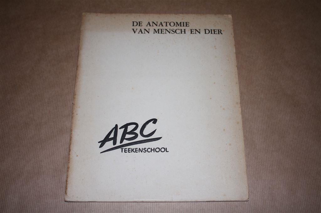 ABC Teekenschool - De anatomie van mensch en dier, Boeken, Ophalen of Verzenden, Gelezen