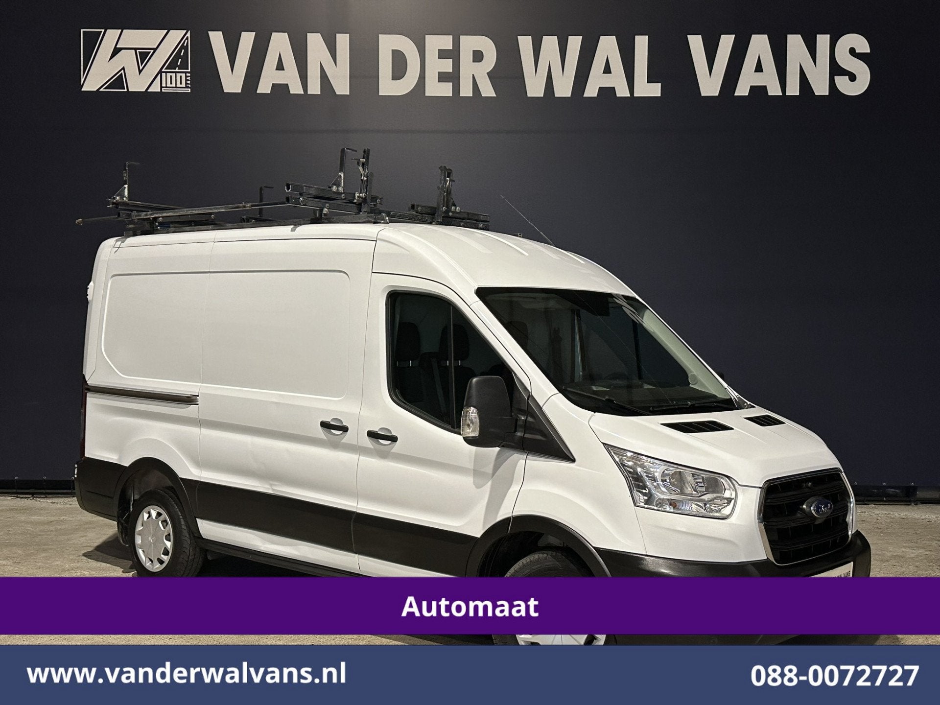 Ford Transit 2.0 TDCI 131pk Automaat L2H2 inrichting Euro6 A, Dealer onderhouden, Stof, 4 cilinders, 1850 kg