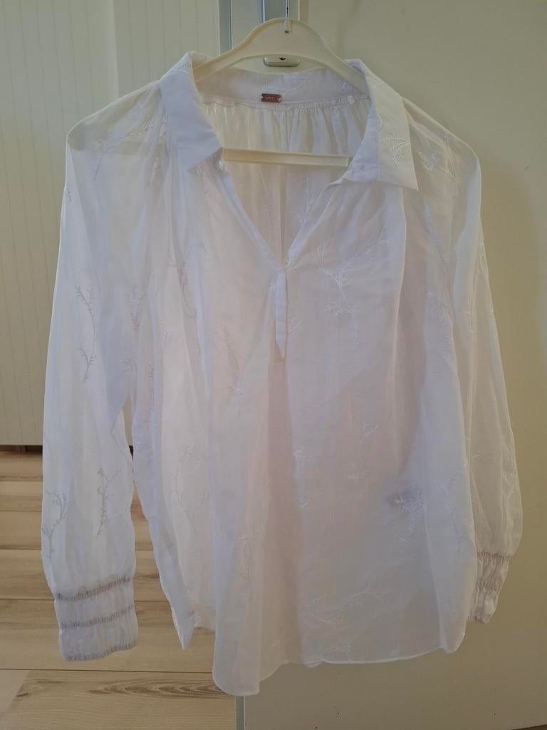 Gustav Annsofie A-shape witte tuniek- Maat 38, Kleding | Dames, Blouses en Tunieken, Maat 38/40 (M), Wit, Gustav, Ophalen of Verzenden