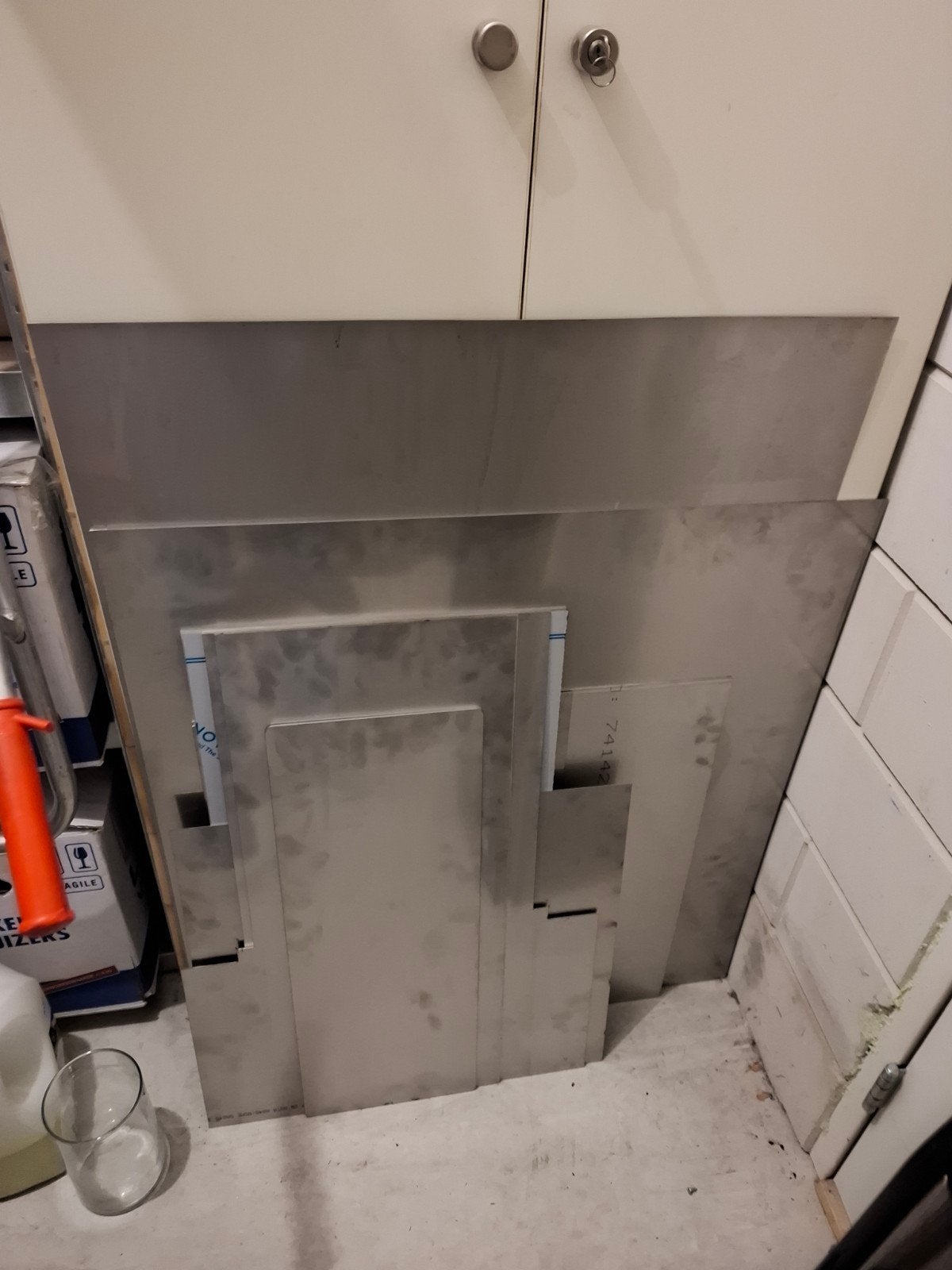 Rustig platen, Doe-het-zelf en Verbouw, Metalen, Ophalen, Nieuw, Overige metalen