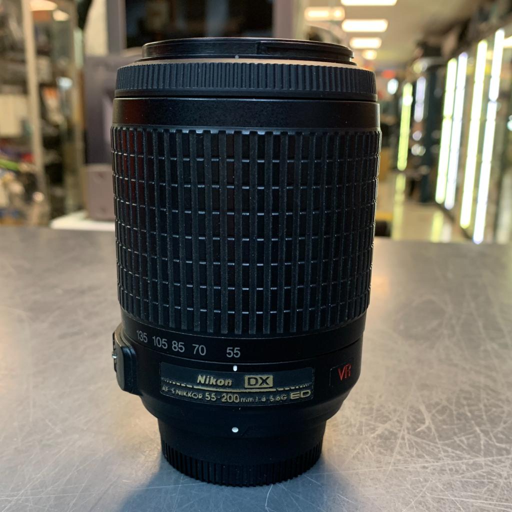 NIKON AF-S Nikkor 55-200 mm.  1:4.5-5.6 G ED | gebruikte sta, Nikon, Zo goed als nieuw, Support@nikon.com, Nikon Corporation
Shinagawa Intercity Tower C
2-15-3, Konan, Minato-ku
Tokyo 108-6290
Japan