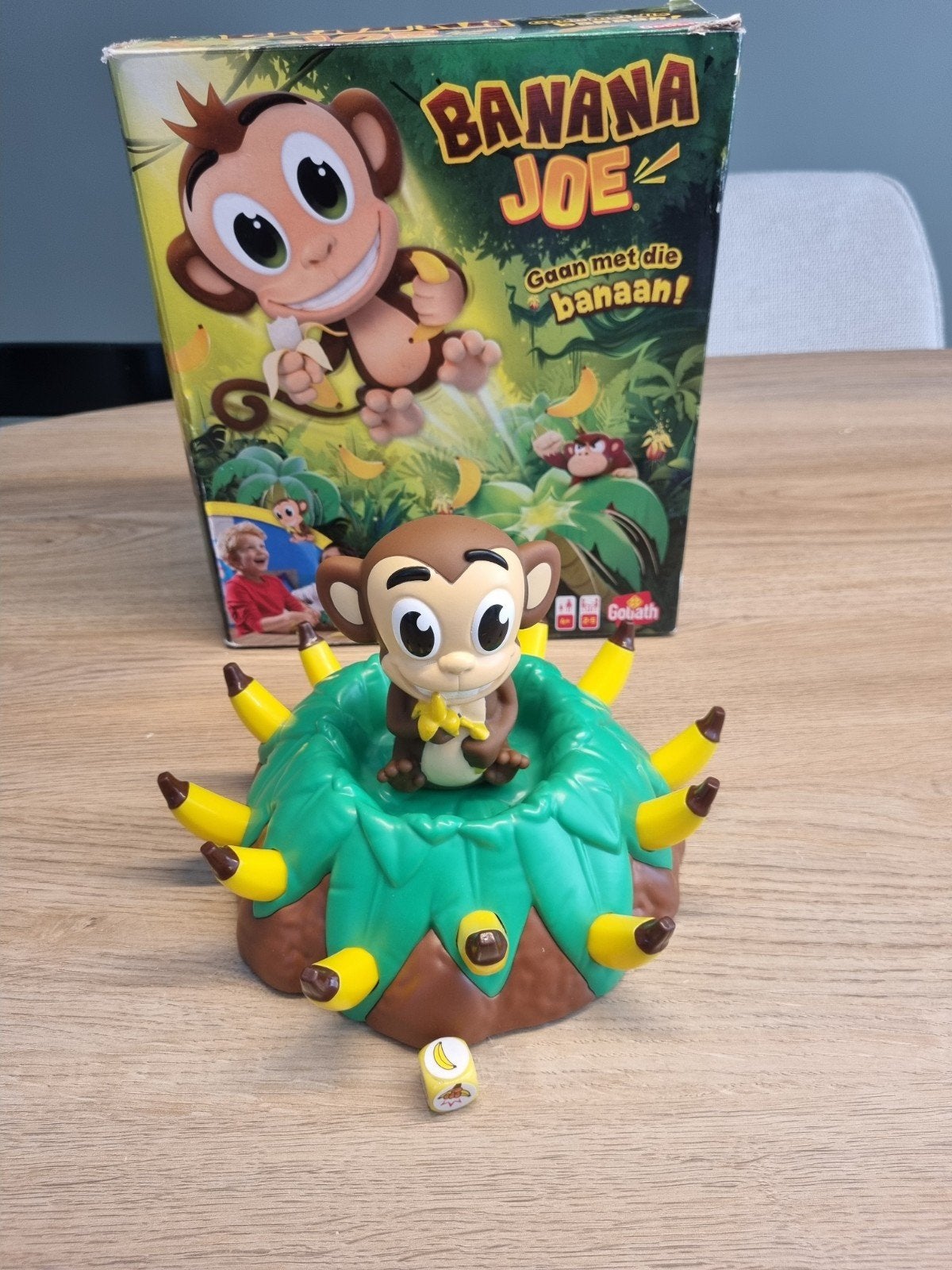 Banana Joe Gezelschapsspel - Gaan met die banaan!, Drie of vier spelers, Ophalen, Gebruikt, Goliath