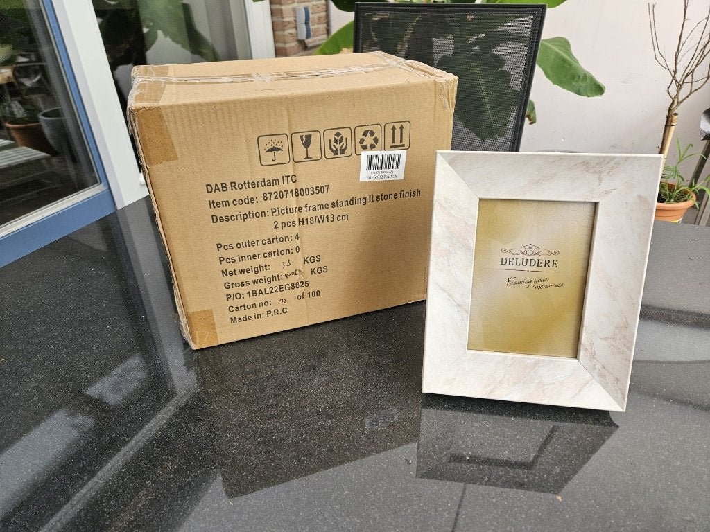 PARTIJ 8 STUKS | Fotolijst Deludere stone, Ophalen of Verzenden, Nieuw