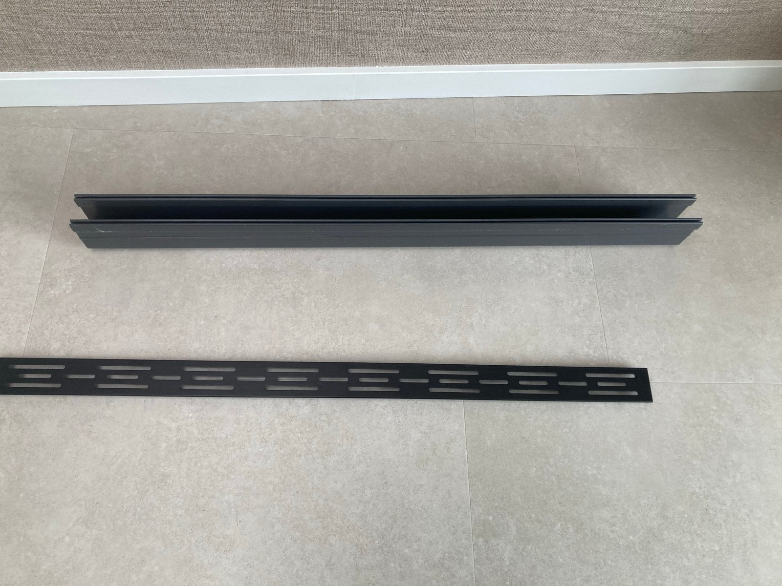 Wovar Watergoot / Lijngoot Smal Zwart 1000x55x100 mm, Ophalen, Nieuw, Minder dan 2 meter, 80 mm of meer