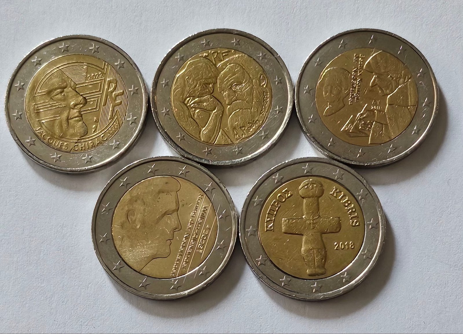 2 euromunten ruilen, Ophalen of Verzenden, Overige landen, 2 euro