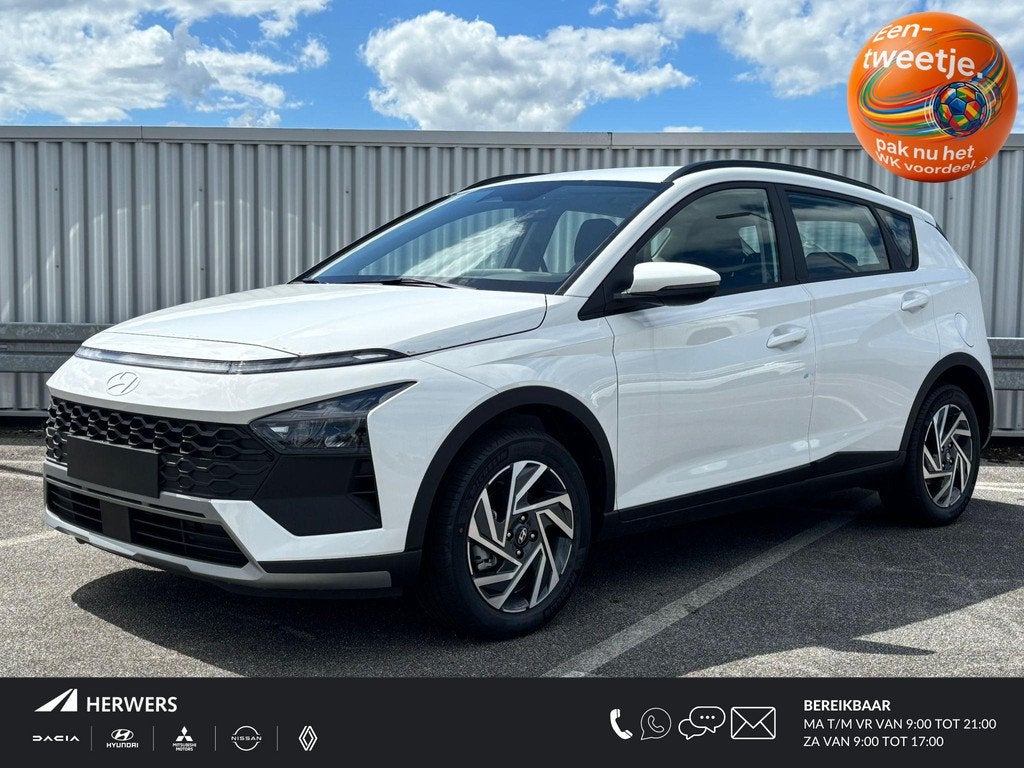 Hyundai Bayon 1.0 T-GDI Comfort / €3000,- Voordeel / Uit V, Auto's, Hyundai, Voorwielaandrijving, Euro 6, Lane Keeping Assist