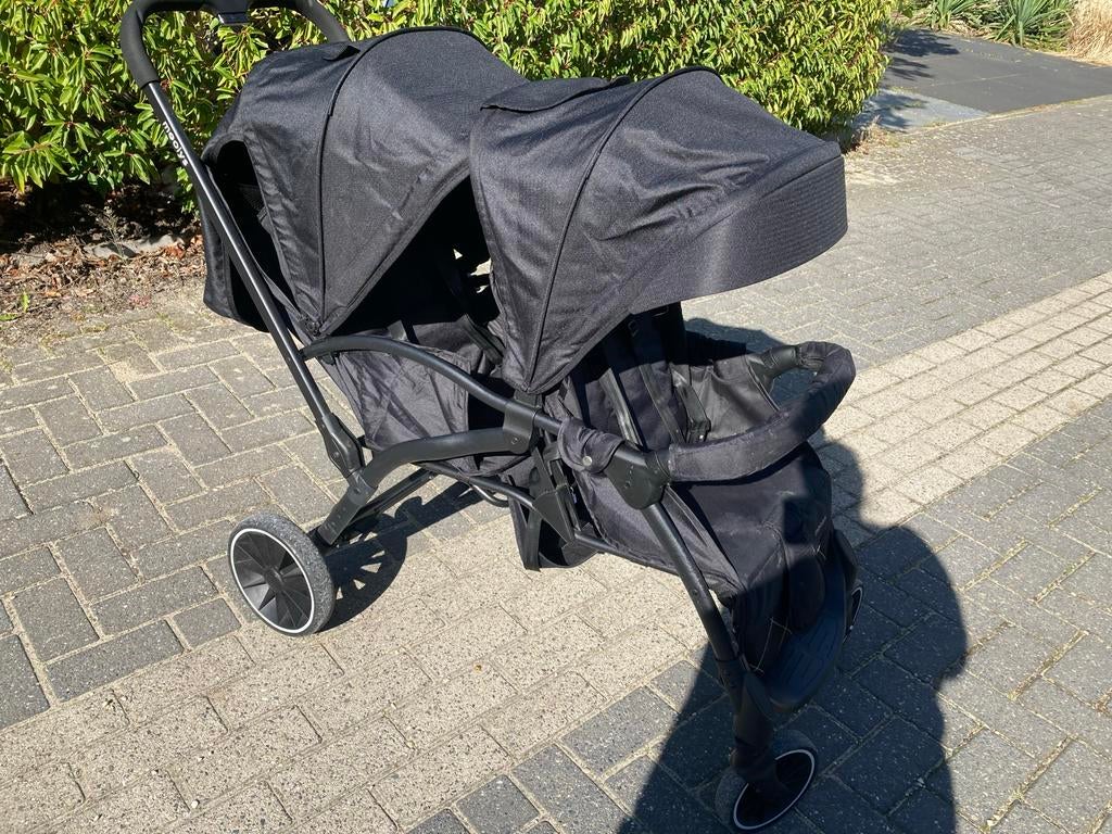 Simpele dubbele buggy, Ophalen, Gebruikt, Overige merken, Verstelbare rugleuning
