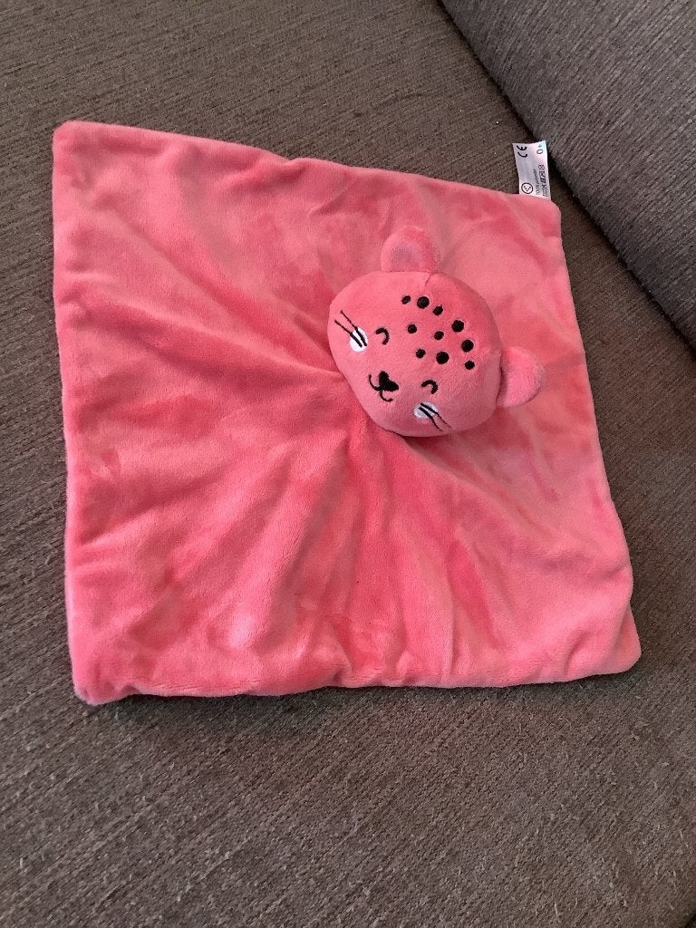 Kruidvat poes kat knuffeldoekje lapje oudroze 5 euro, Kinderen en Baby's, Speelgoed | Knuffels en Pluche, Ophalen of Verzenden