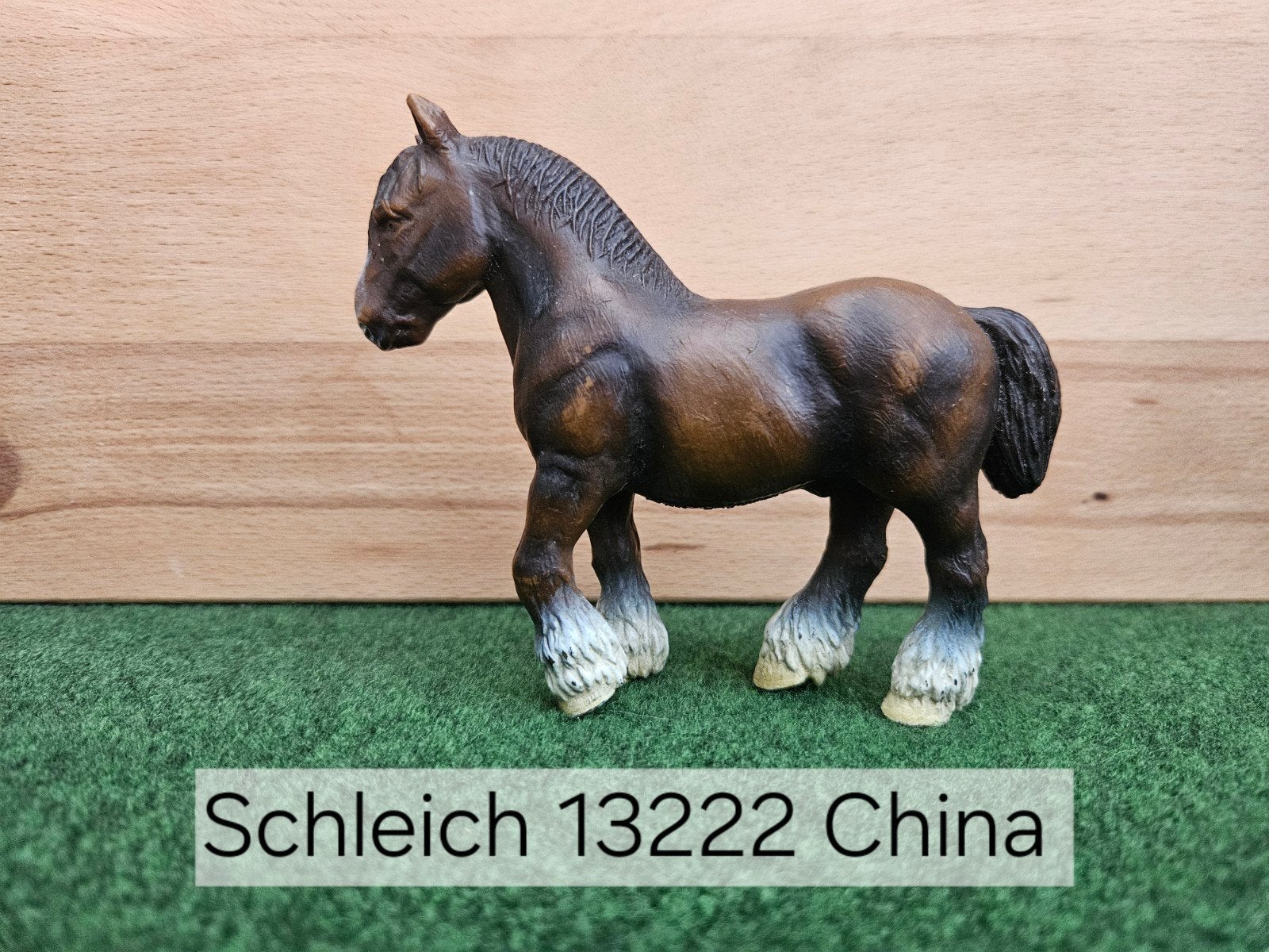 Schleich 13222 Shire ruin uit 1996, Ophalen of Verzenden, Zo goed als nieuw, Paard, Beeldje of Figuurtje