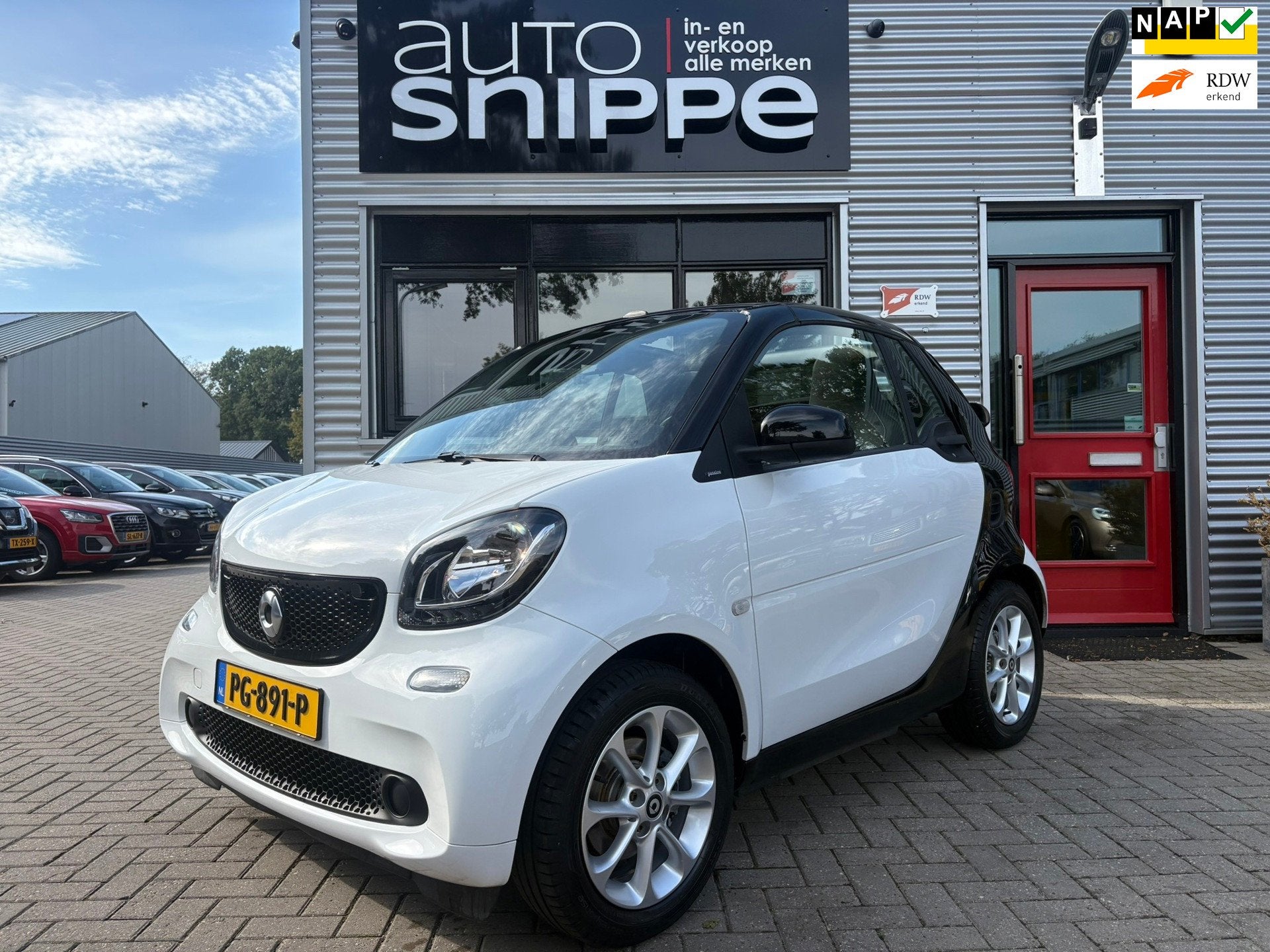 Smart Fortwo cabrio 1.0 Proxy -CABRIO-AUTOMAAT-ORIGINEEL NED, Auto's, Automaat, Gebruikt, Cabriolet, Origineel Nederlands