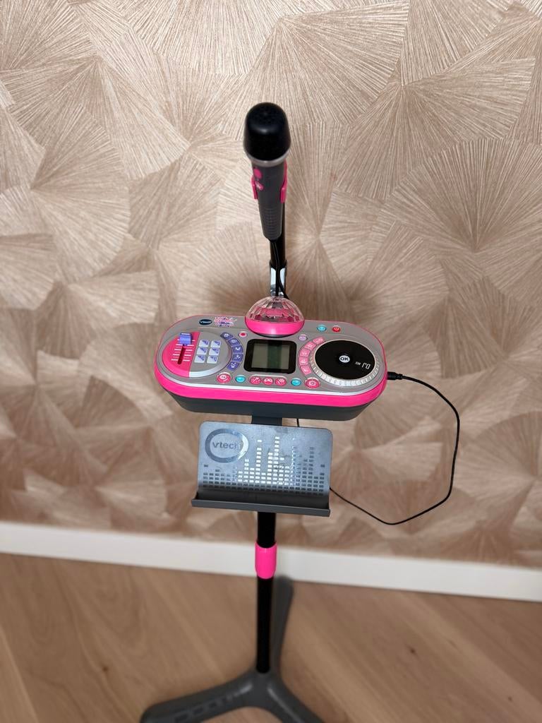 VTech Kidi SuperStar DJ Studio, Audio, Tv en Foto, Karaoke-apparatuur, Gebruikt, Complete set, Ophalen of Verzenden