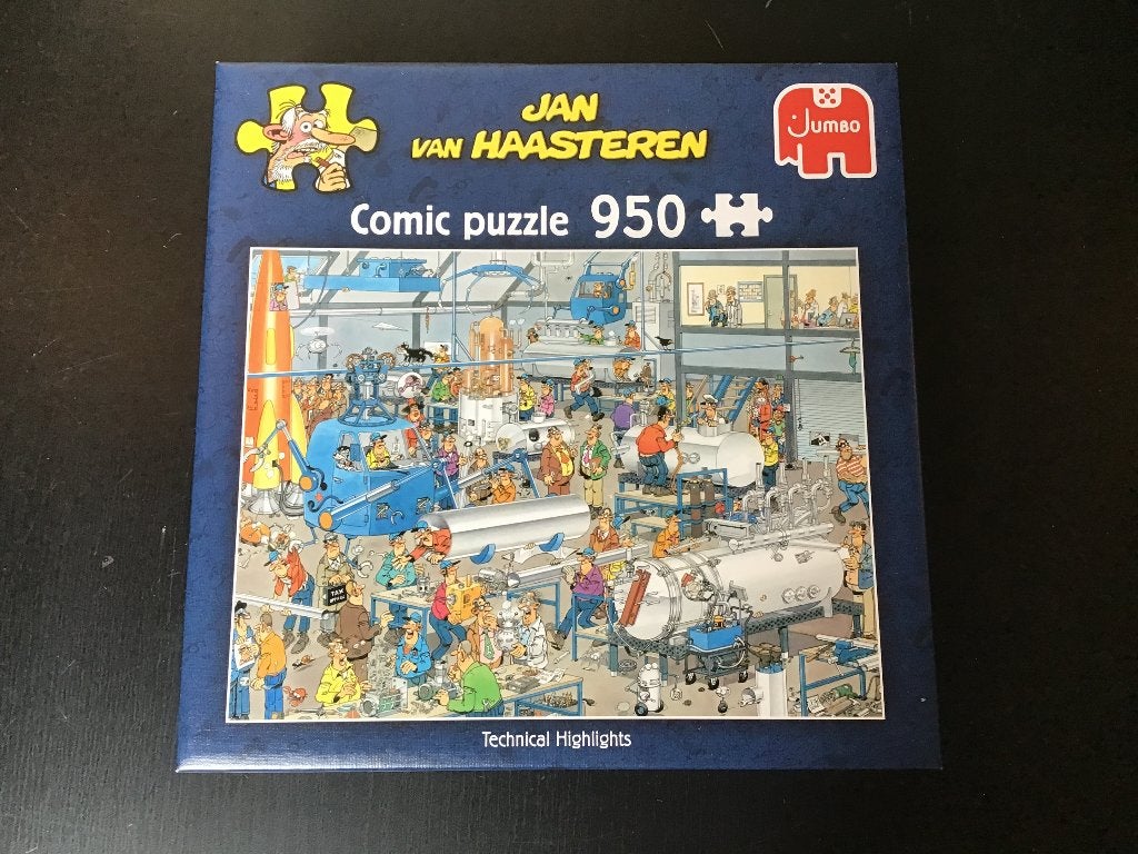 Jan van Haasteren puzzel, Ophalen, Zo goed als nieuw