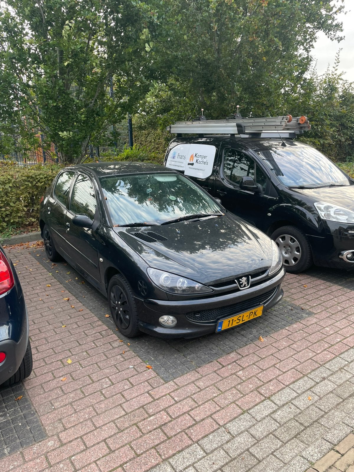 Peugeot 206 1.4 5D 2006 Zwart, Voorwielaandrijving, Stof, 4 cilinders, Zwart