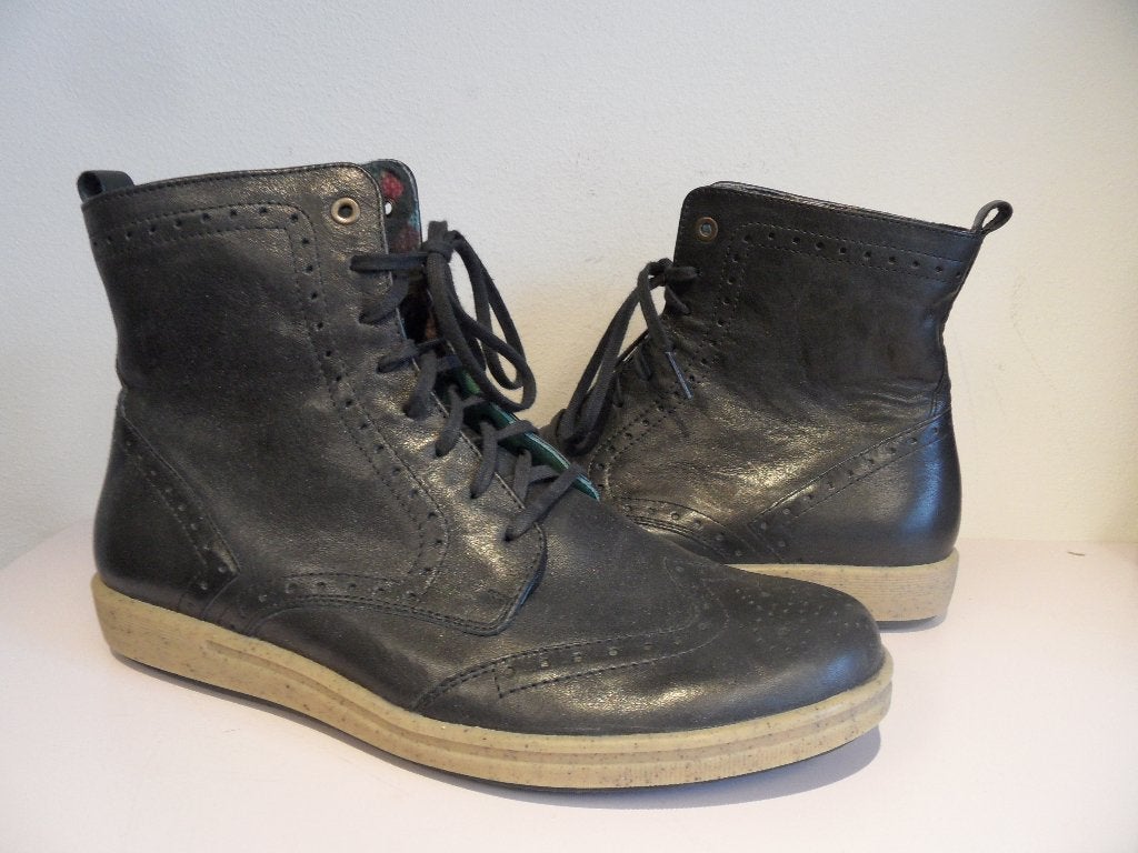 Zwarte Durea veterboot 40 1/2 H, Kleding | Dames, Thomas Edisonweg 1, 5151 DH Drunen, Zwart, Nieuw, Ophalen of Verzenden
