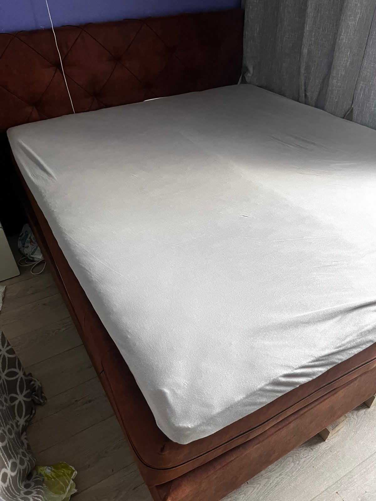 Mooie Boxspring bed, Huis en Inrichting, Ophalen, Tweepersoons, Zo goed als nieuw, 200 cm
