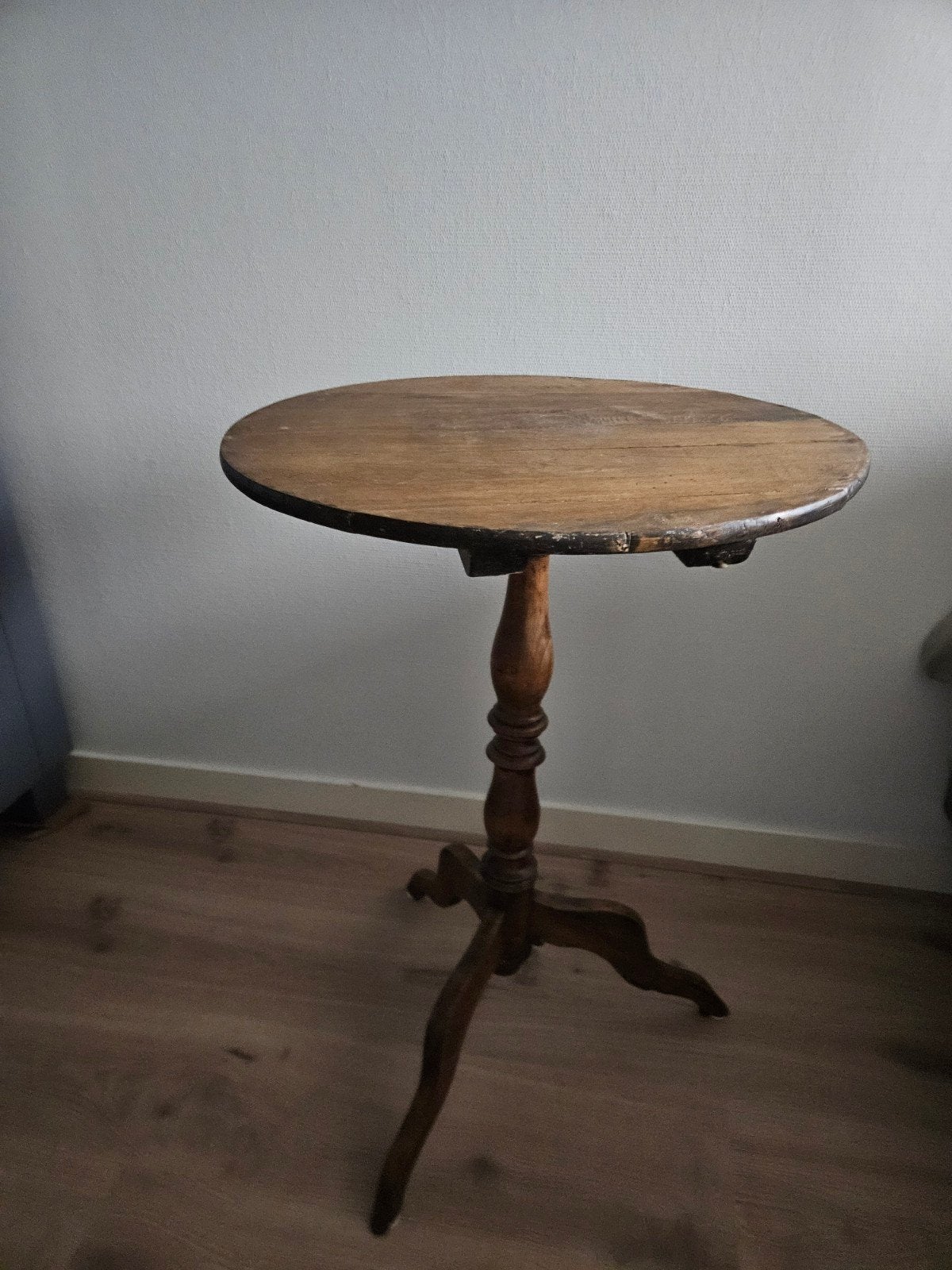 Antiek wijntafeltje/ klaptafeltje., Antiek en Kunst, Antiek | Meubels | Tafels, Ophalen