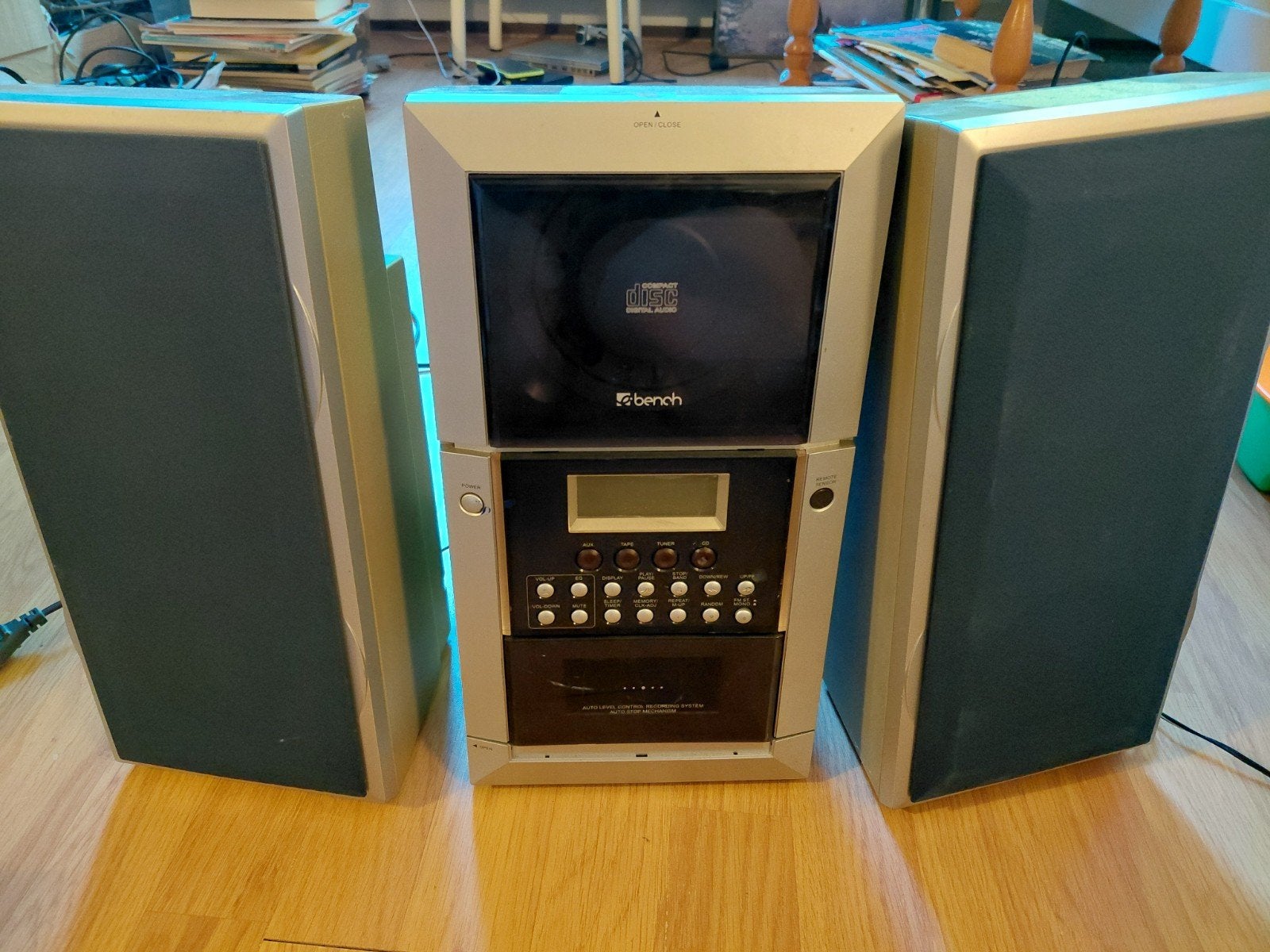Bench radio cassette cd speler torentje, Ophalen of Verzenden, Gebruikt, Overige merken