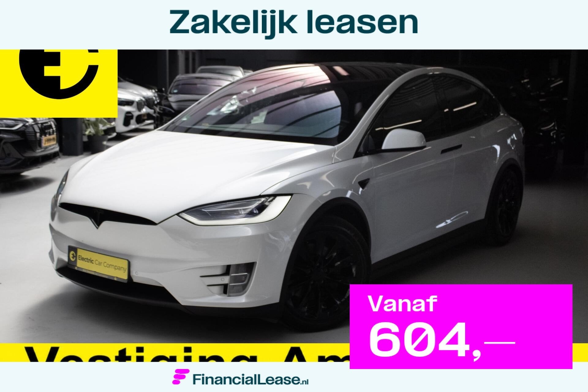 Tesla Model X Long Range | SoH 86,1% | CCS Upgrade | Cold wh, Model X, Gebruikt, 38 min, Leder