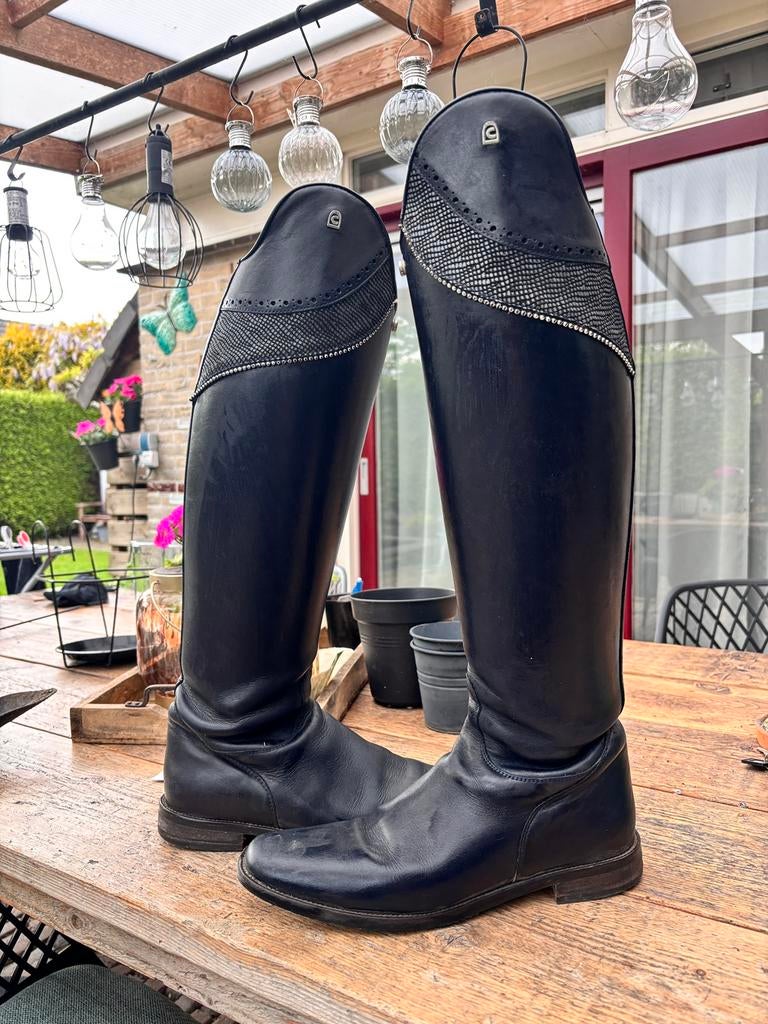Königs Favorit Dressag en Cavallo Insignis Slim laarzen, Dieren en Toebehoren, Paardrijkleding, Ophalen of Verzenden, Zo goed als nieuw