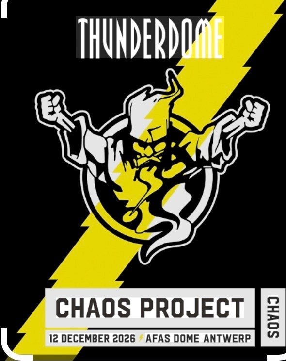 Thunderdome ticket die hard zaterdag te koop, Eén persoon
