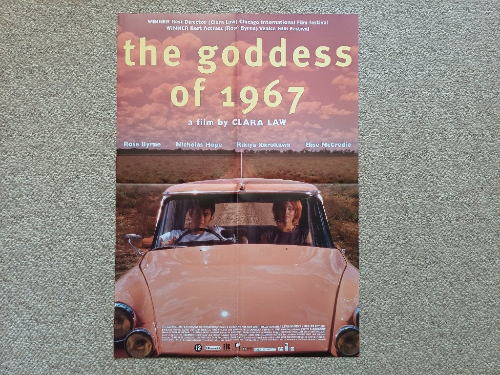 THE   GODDESS   OF  1967      filmposter., Rechthoekig Staand, Verzenden, A4 of kleiner, Nieuw