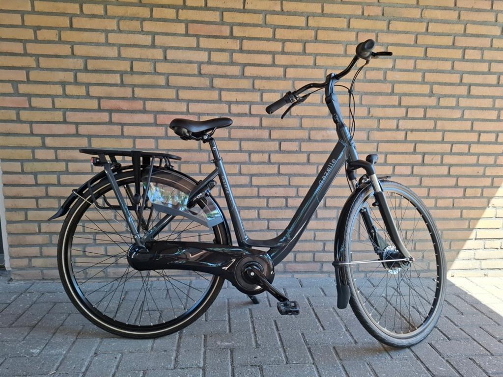 Gazelle Oranje C7+ in nieuwstaat., Fietsen en Brommers, Ophalen, 47 tot 50 cm, Versnellingen, Zo goed als nieuw