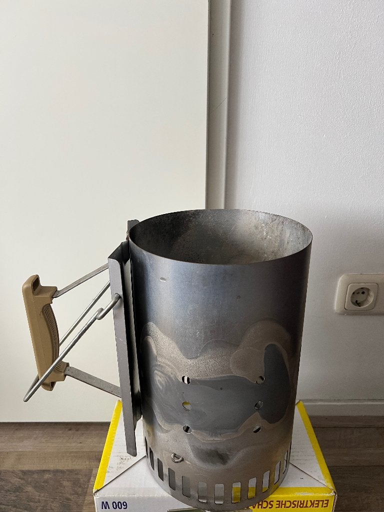 Weber Brikettenstarter Groot, Ophalen of Verzenden, Zo goed als nieuw, Weber