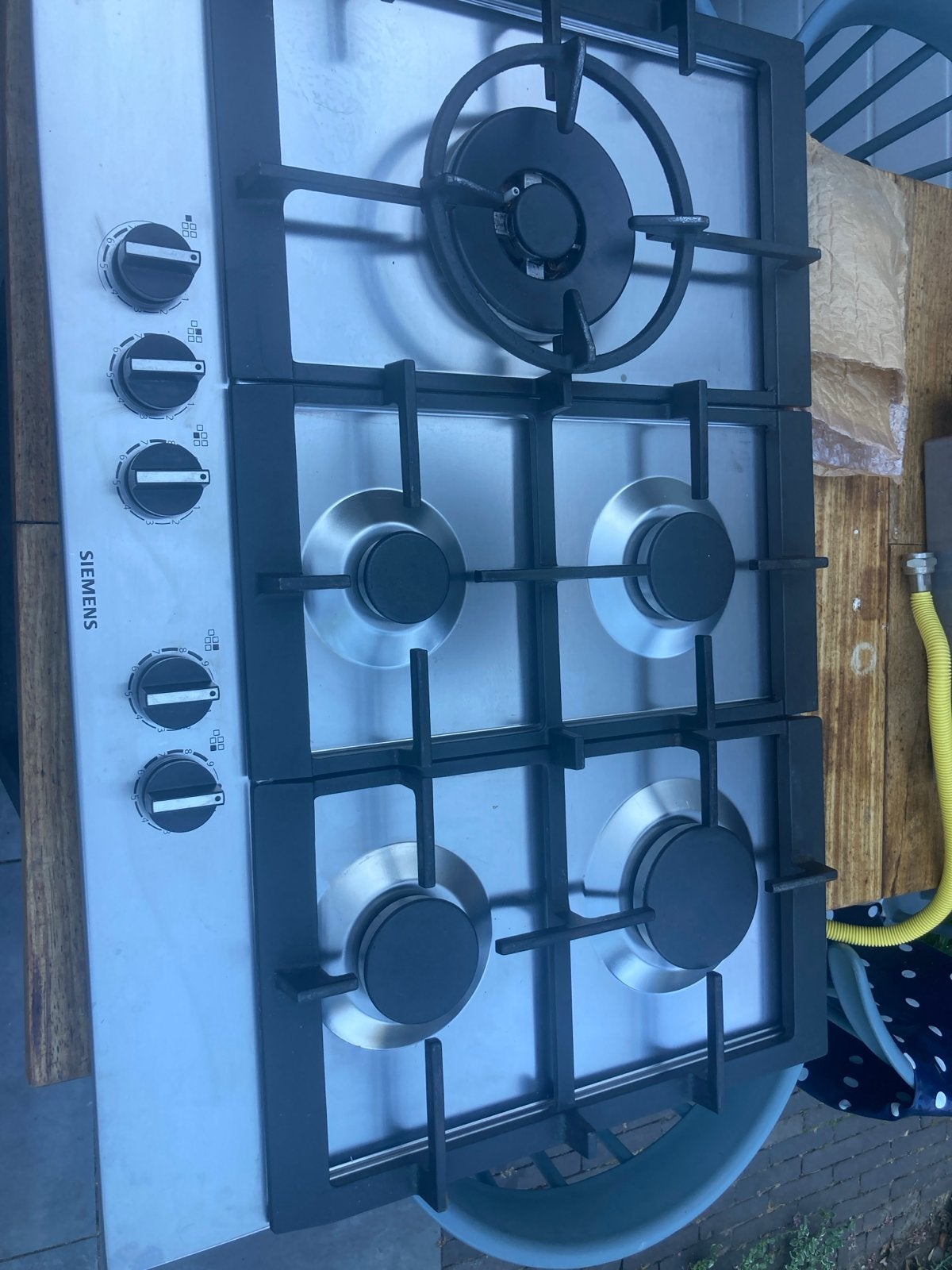 Siemens EC7A5SC90N Gasfornuis -  in zeer goede staat, Witgoed en Apparatuur, Kookplaten, Ophalen, Gebruikt, Inbouw, Gas