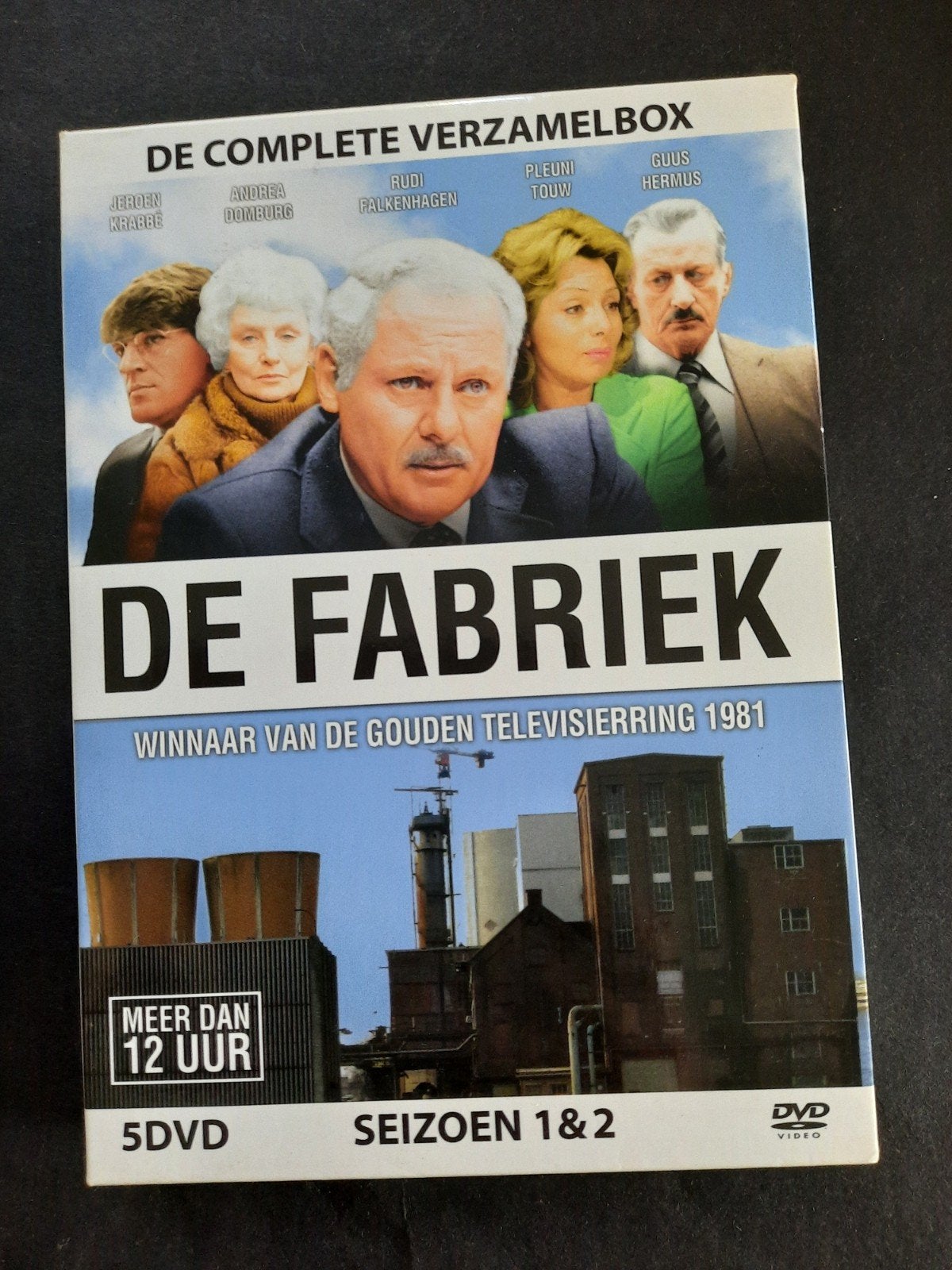 DE FABRIEK   seizoen  1 & 2   ( 5 x dvd ), Vanaf 12 jaar, Ophalen of Verzenden, Zo goed als nieuw, Nederlands