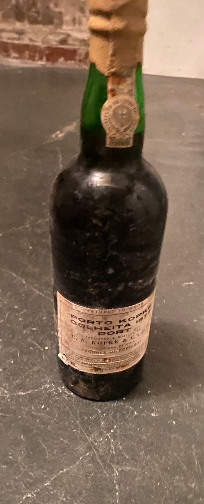 Kopke colheita port 1977, Ophalen of Verzenden, Zo goed als nieuw, Vol, Overige gebieden