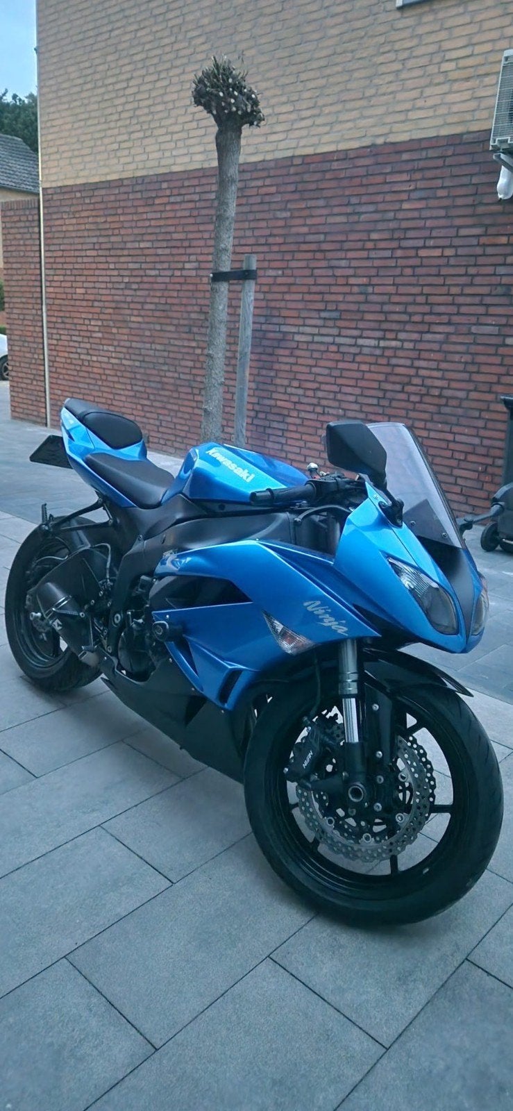 Kawasaki Ninja ZX-6R  Blauw - Inclusief originele onderdelen, Motoren, Sportuitlaat, 4 cilinders, Motorrijbewijs A, Gebruikt