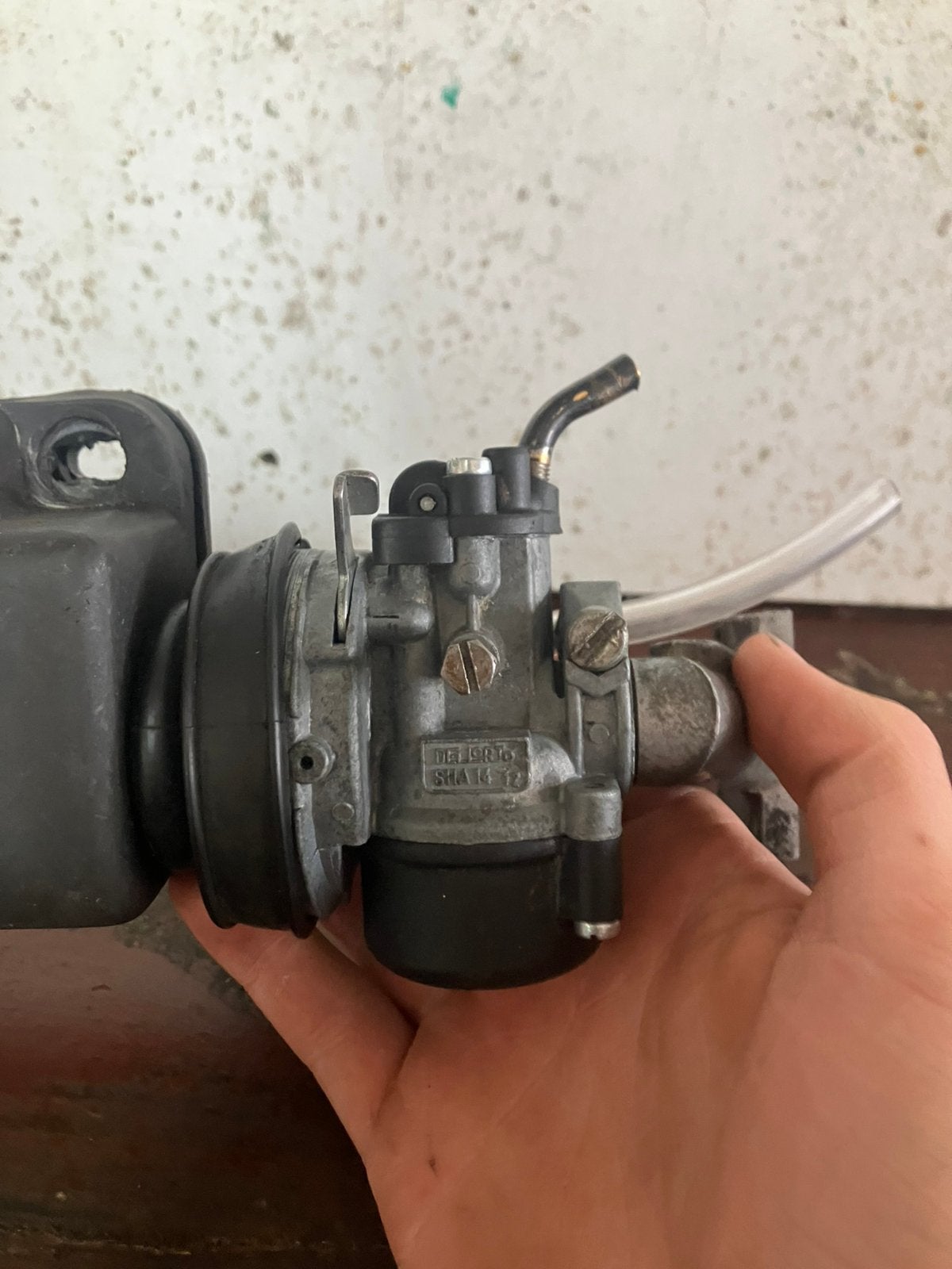 Tomos dellorto sha 14.12 45kmpu carburateur, Ophalen of Verzenden, Zo goed als nieuw, Carburateur