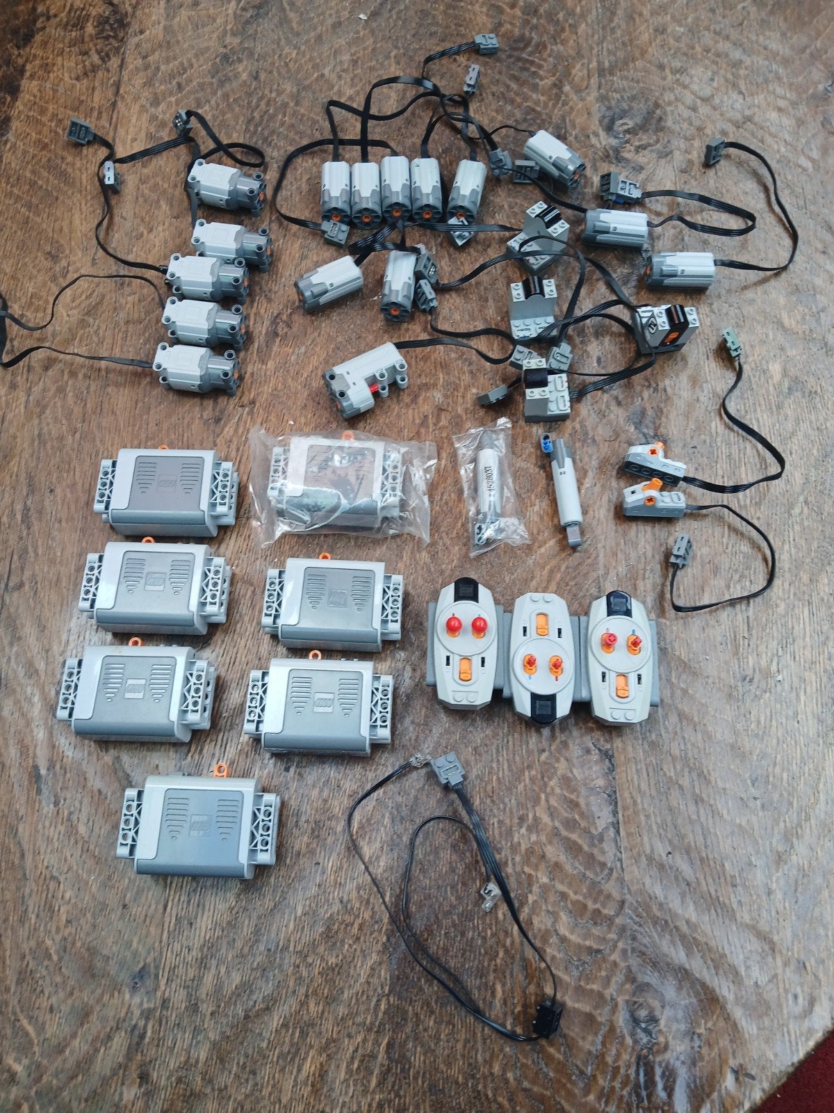 Grote partij lego power functies, Ophalen