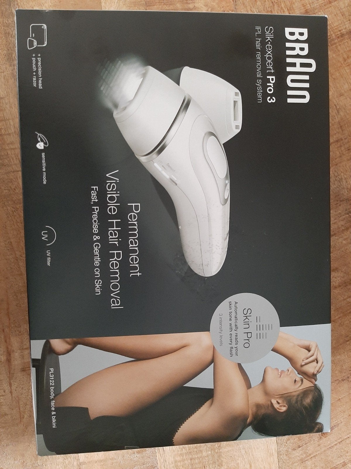 Braun Silk-expert Pro 3 IPL ontharingssysteem, Ophalen of Verzenden, Nieuw, Scheren en Epileren