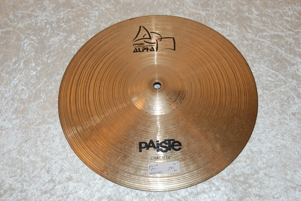Paiste Alpha crash bekken 761gr 14 inch  <26261354>, Gebruikt, ., Drums of Percussie, Ophalen of Verzenden