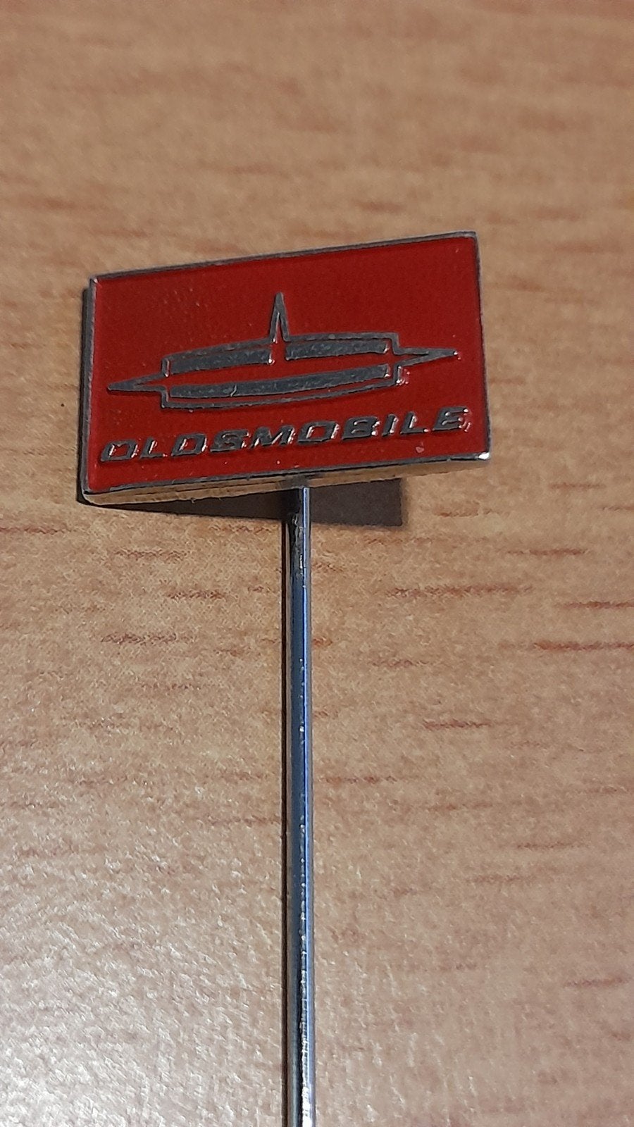 Vintage Oldsmobile reversspeldje, Verzenden, Zo goed als nieuw