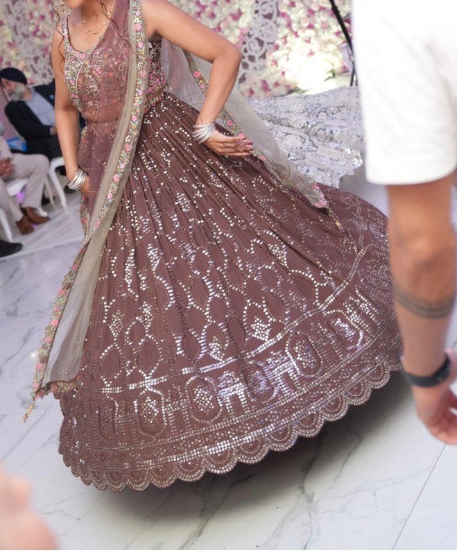 Indian Party Wear Lahenga Choli, Ophalen of Verzenden, Zo goed als nieuw, Zwart, Accessoires