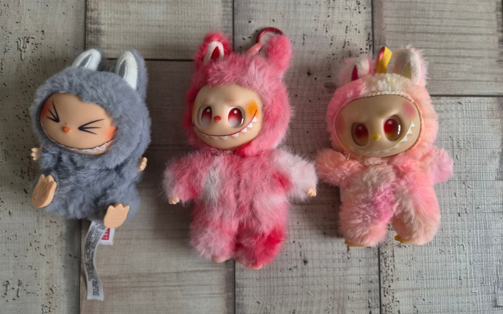 Schattige en unieke knuffelpoppen (3 stuks), Overige merken, Overige karakters, Konijn, Ophalen of Verzenden