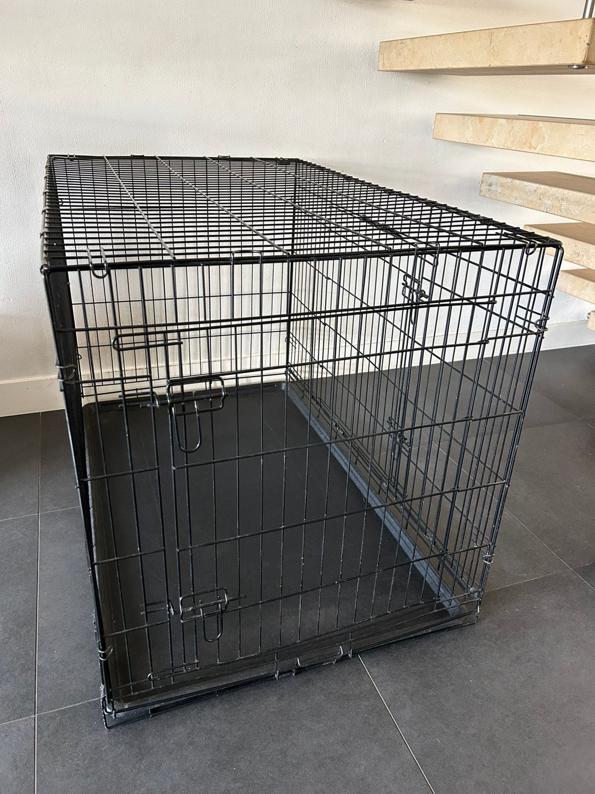 Zwarte bench XL, Dieren en Toebehoren, Ophalen, Gebruikt
