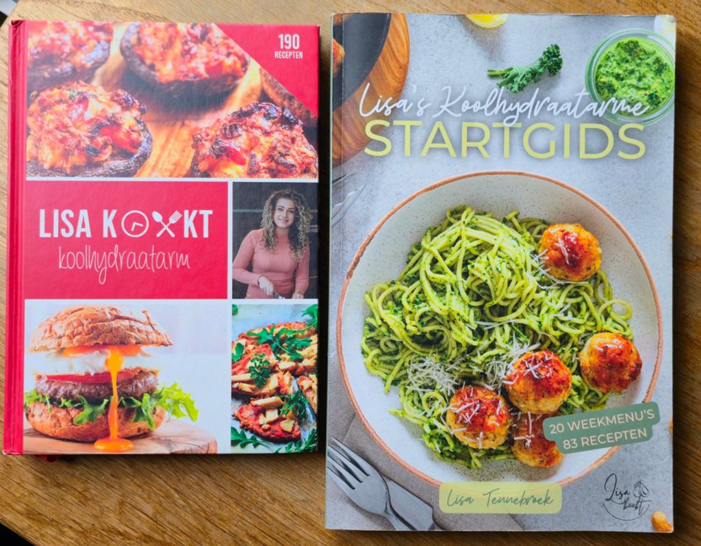 Lisa Tennebroek koolhydraatarme kookboeken, Boeken, Kookboeken, Ophalen of Verzenden, Zo goed als nieuw, Lisa Tennebroek, Gezond koken